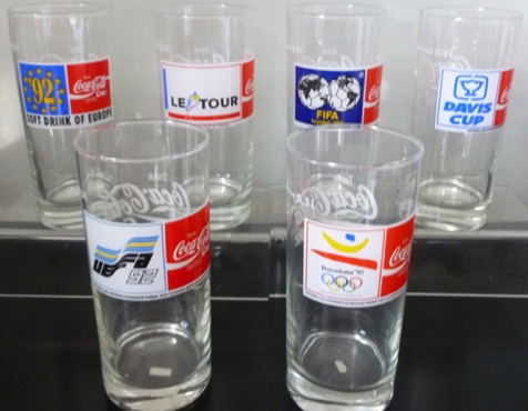 380425 € 30,00 coca cola glas DLD complete set van 6 verschillende logo's van sporten 1996.jpeg